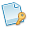 Document with key