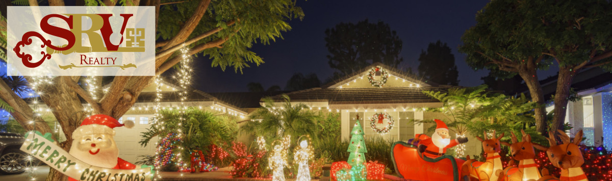 Christmas in California means lots of lights